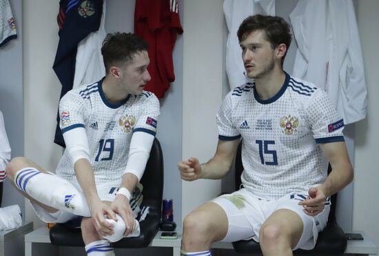 Turkey Soccer Nations League Turkey - Russia