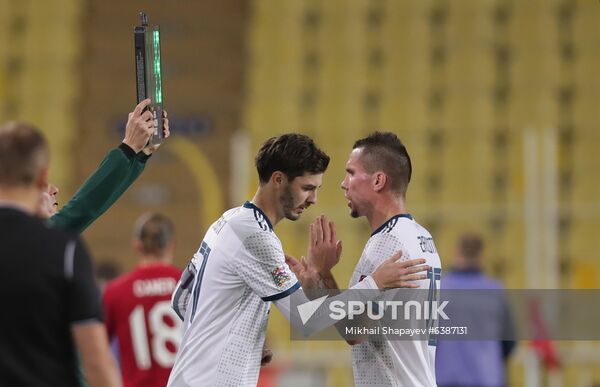 Turkey Soccer Nations League Turkey - Russia