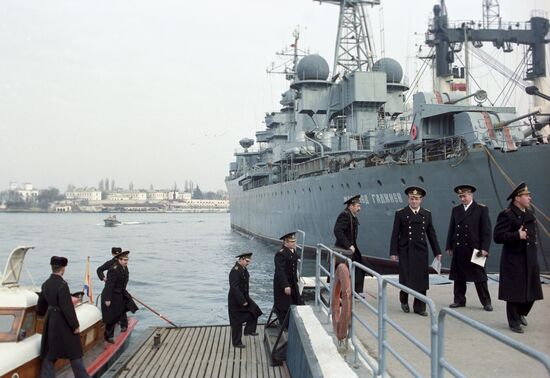 Black Sea naval base in Sevastopol