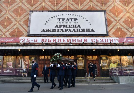 Russia Armen Dzhigarkhanyan Funeral