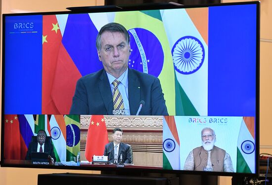 President of Russia Vladimir Putin takes part in XII BRICS Summit