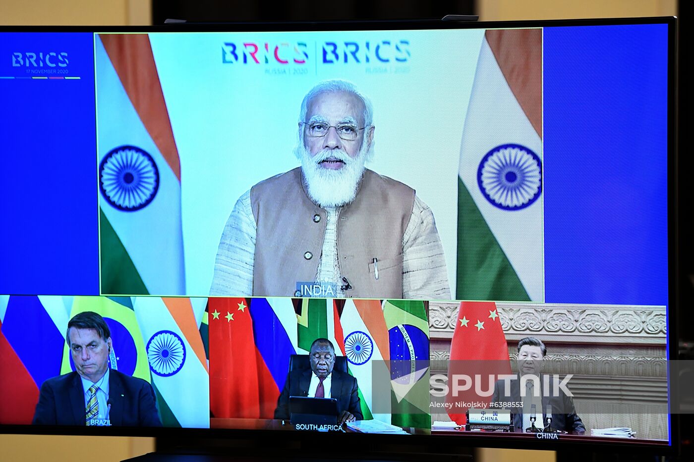 President of Russia Vladimir Putin takes part in XII BRICS Summit