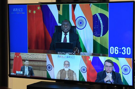 President of Russia Vladimir Putin takes part in XII BRICS Summit