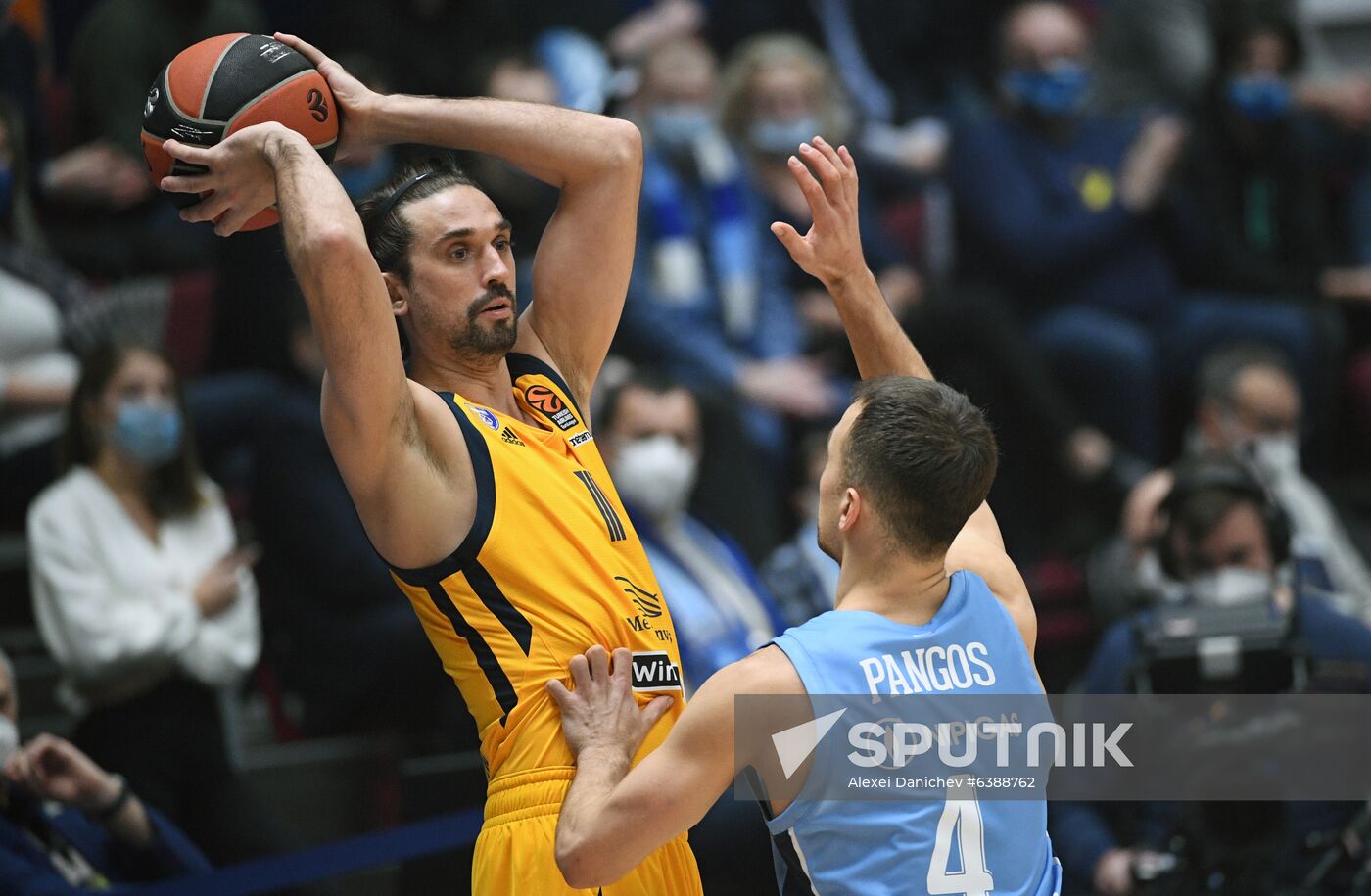 Russia Basketball Euroleague Zenit - Khimki