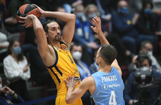 Russia Basketball Euroleague Zenit - Khimki