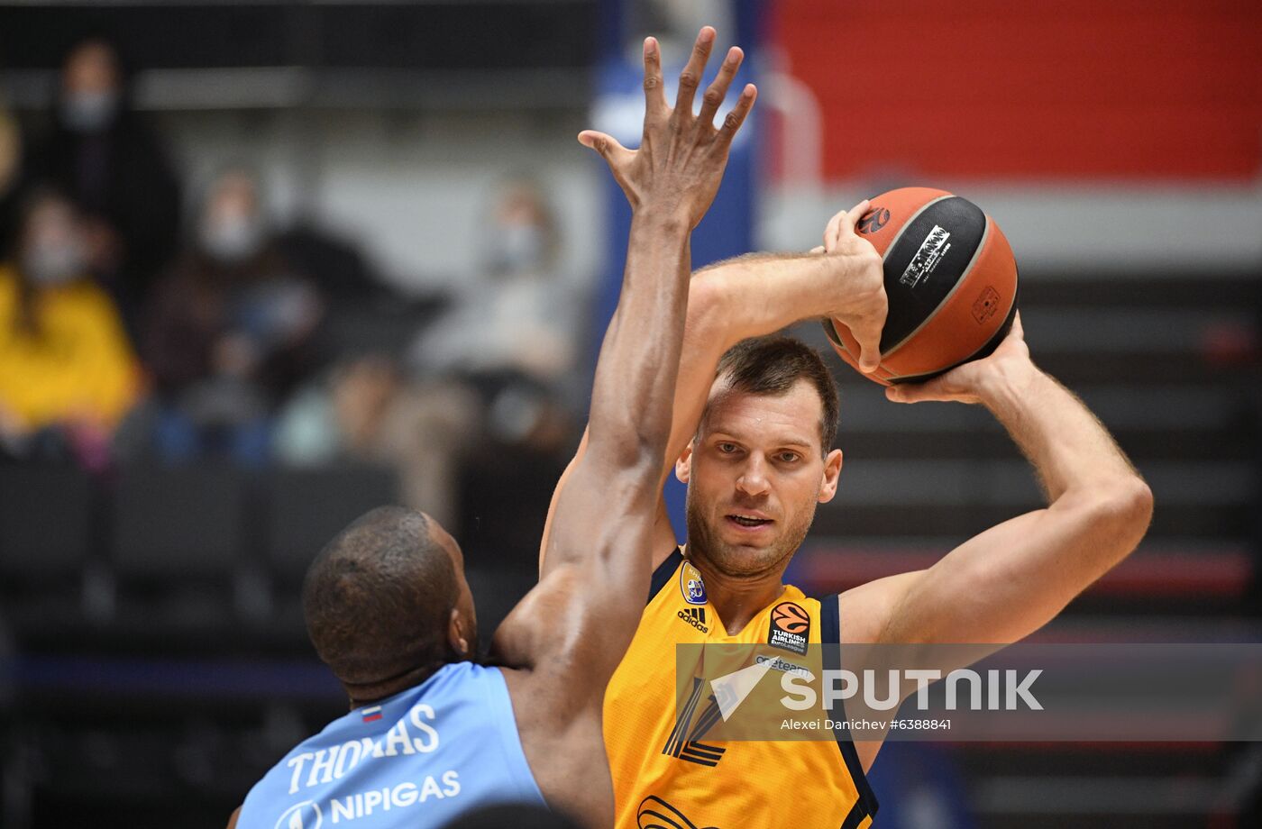 Russia Basketball Euroleague Zenit - Khimki