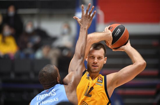 Russia Basketball Euroleague Zenit - Khimki