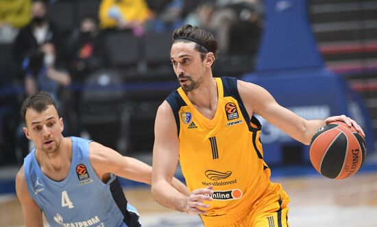 Russia Basketball Euroleague Zenit - Khimki