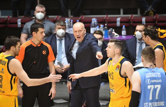 Russia Basketball Euroleague Zenit - Khimki