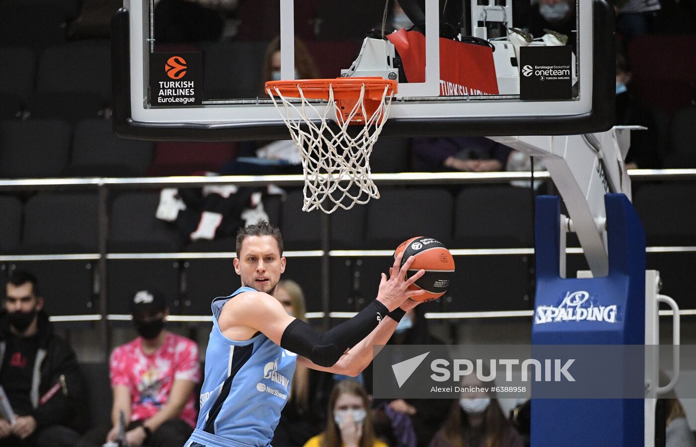 Russia Basketball Euroleague Zenit - Khimki