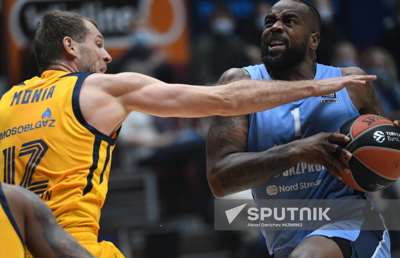 Russia Basketball Euroleague Zenit - Khimki