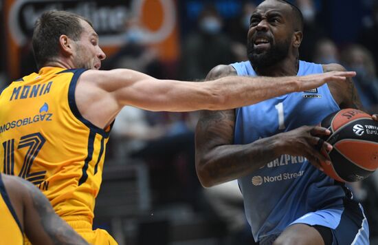 Russia Basketball Euroleague Zenit - Khimki
