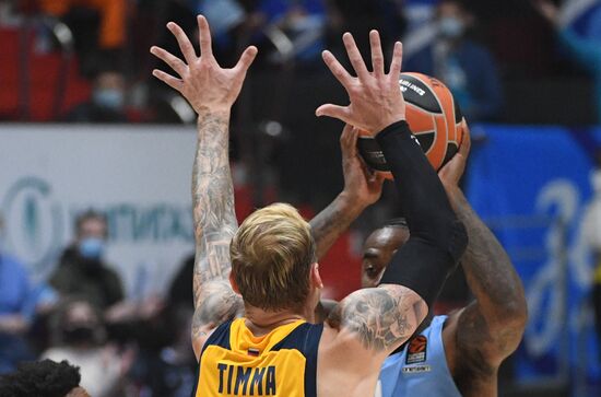 Russia Basketball Euroleague Zenit - Khimki