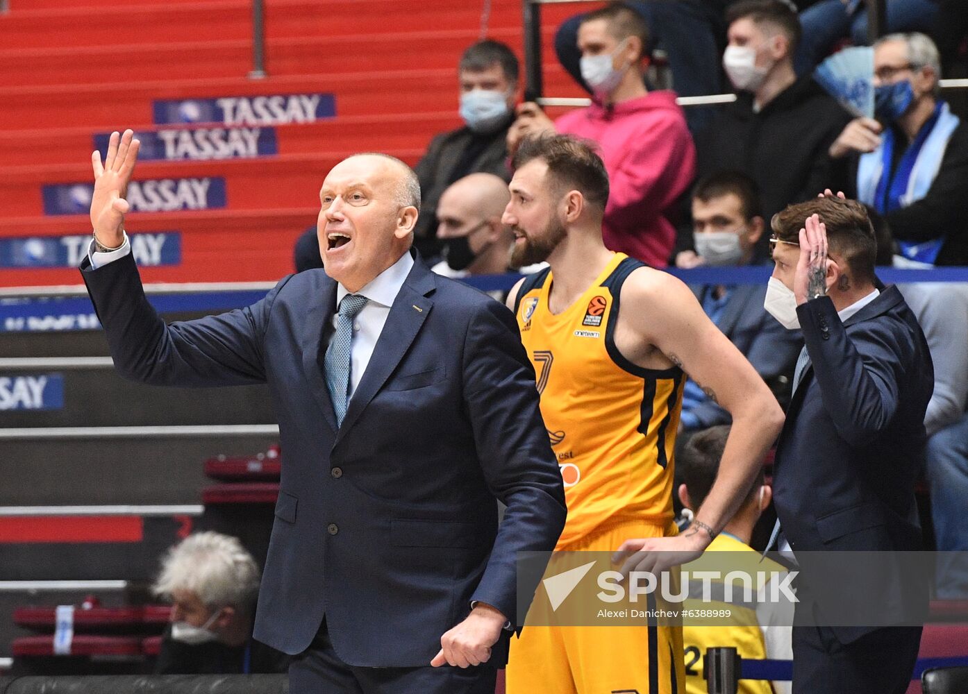 Russia Basketball Euroleague Zenit - Khimki