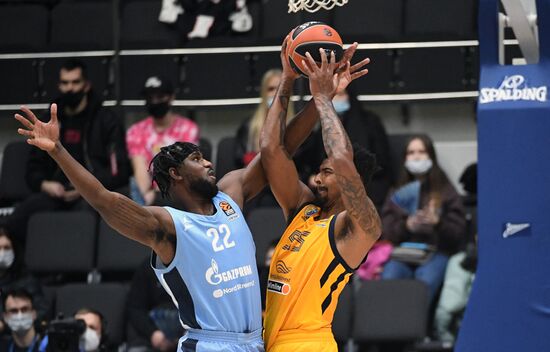 Russia Basketball Euroleague Zenit - Khimki