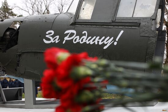 Russia WWII Plane Monument