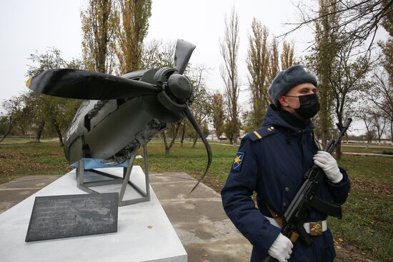 Russia WWII Plane Monument