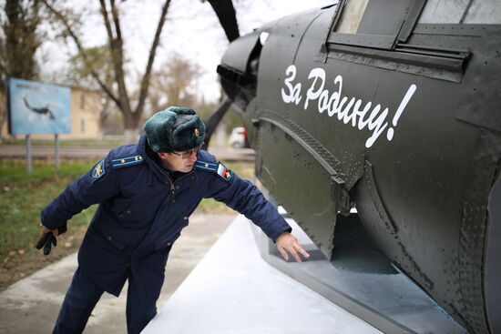 Russia WWII Plane Monument