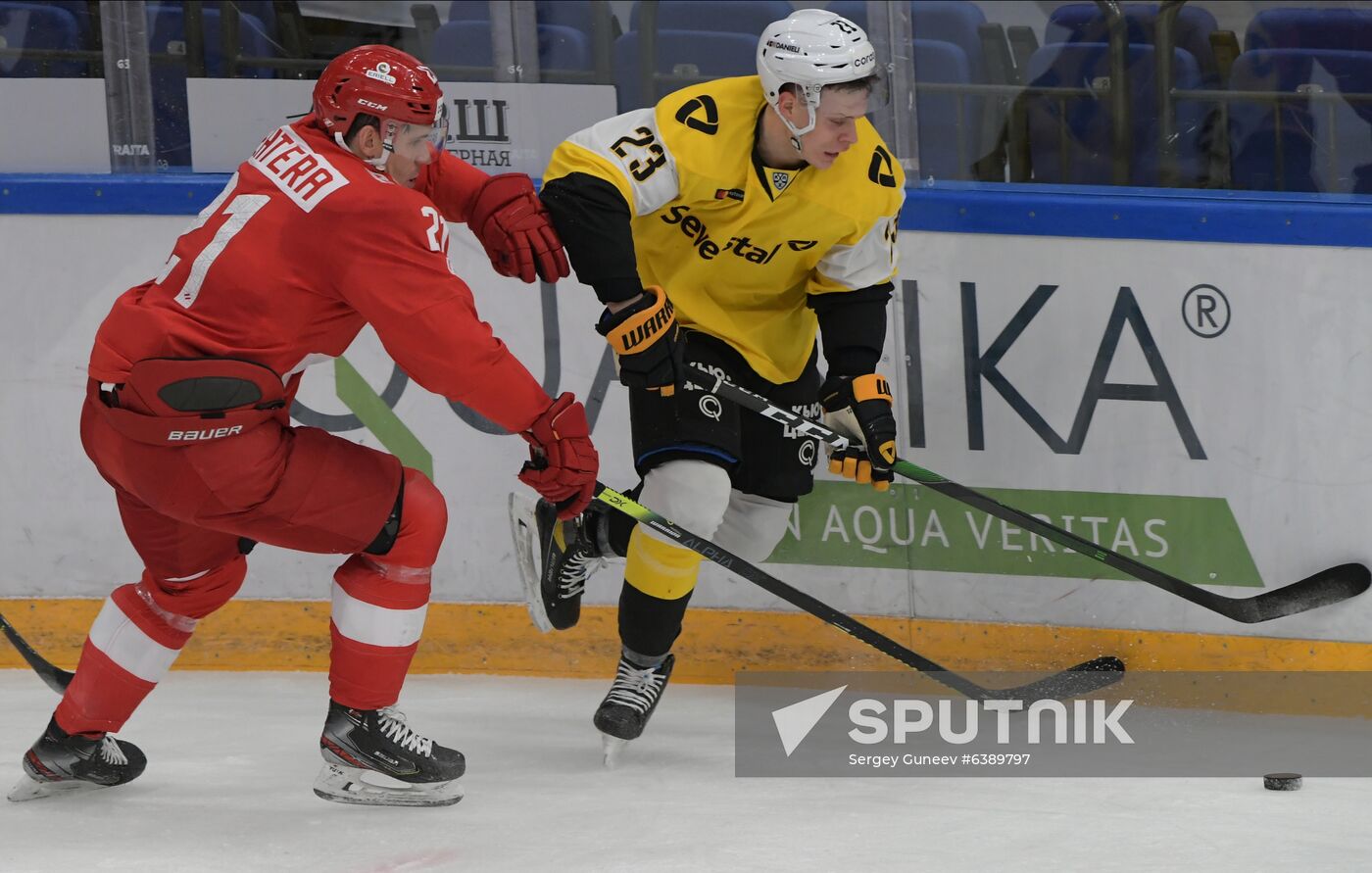 Russia Ice Hockey Spartak - Severstal
