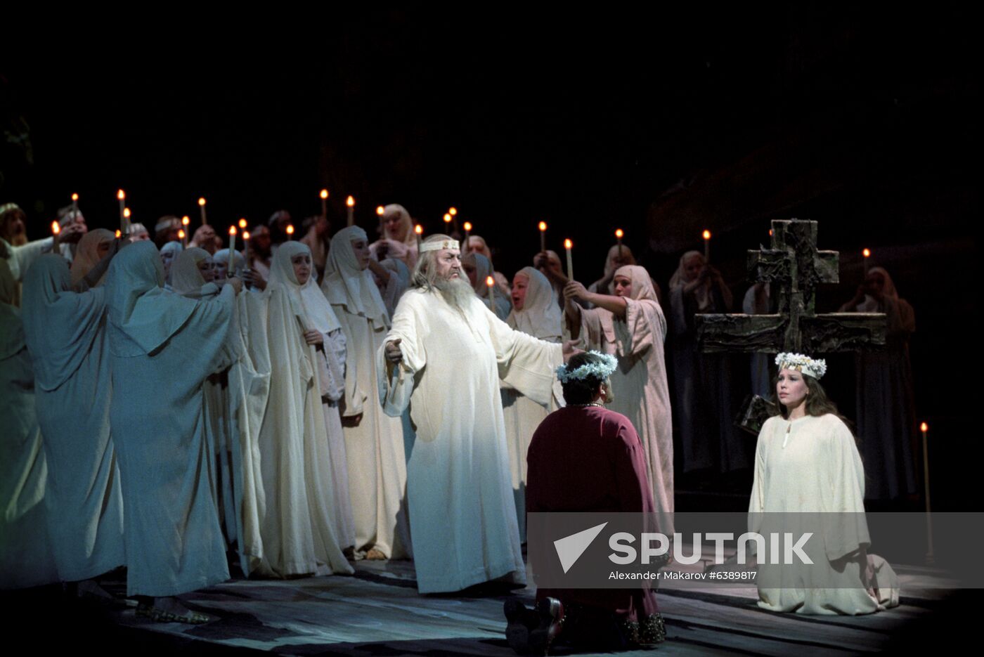 Premiere of opera Khovanshchina at State Academic Bolshoi Theater