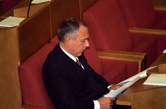 Russia's first foreign minister Andrei Kozyrev