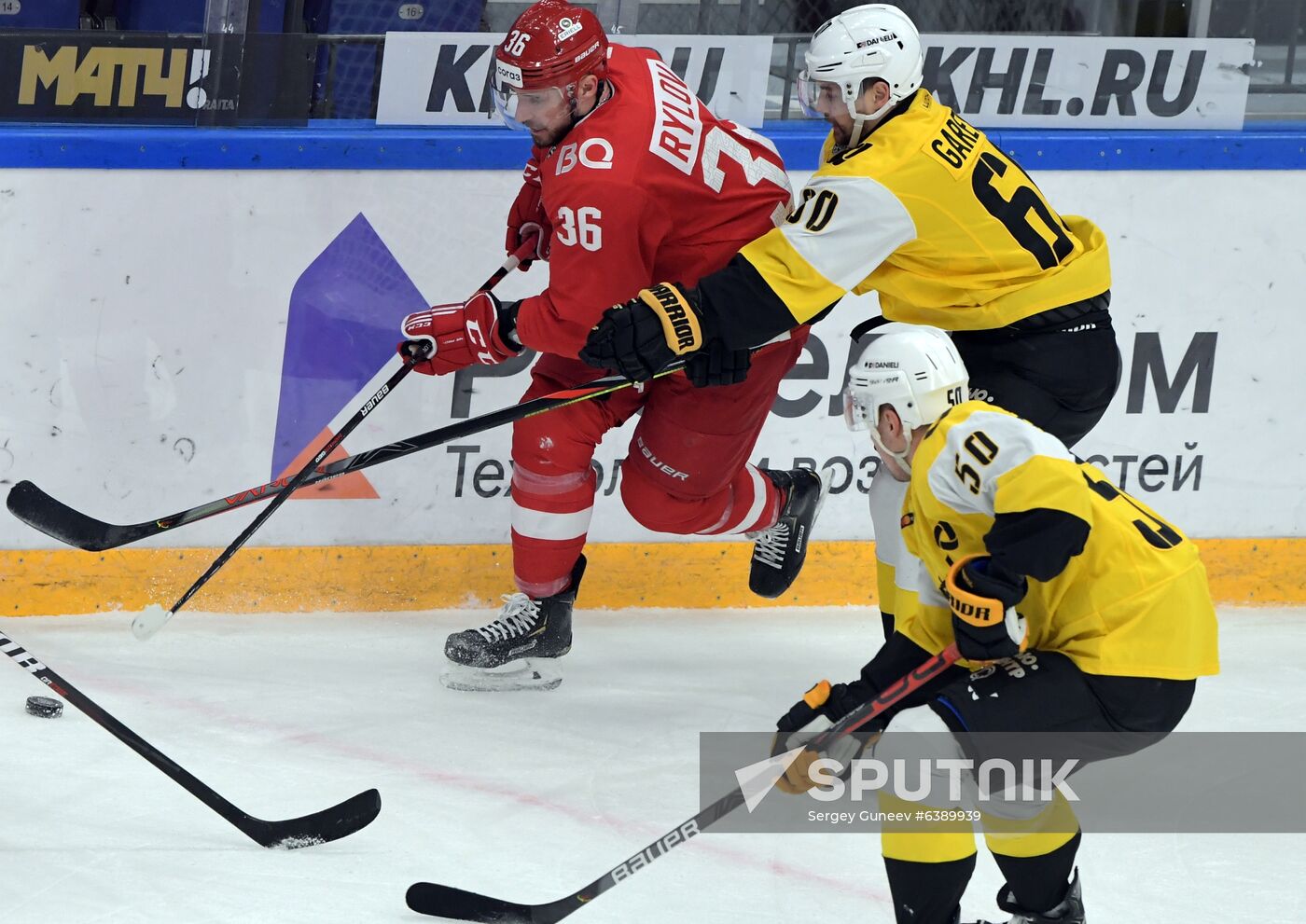 Russia Ice Hockey Spartak - Severstal