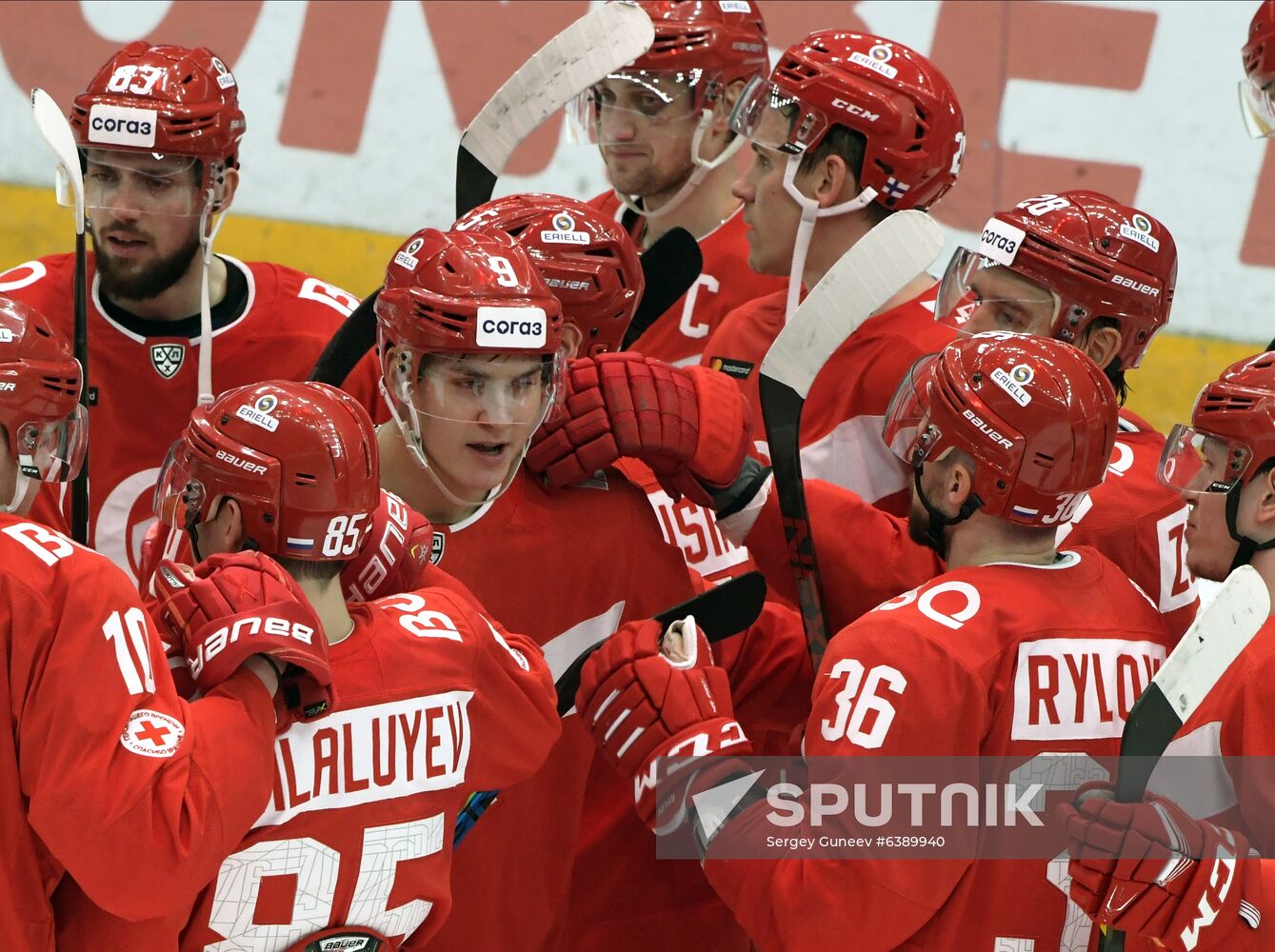 Russia Ice Hockey Spartak - Severstal