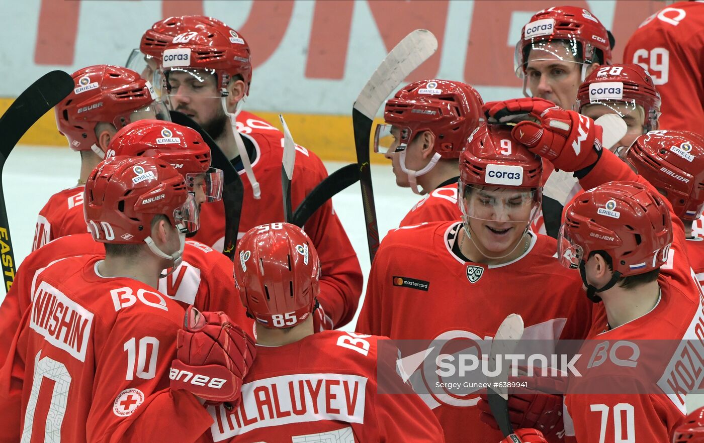 Russia Ice Hockey Spartak - Severstal