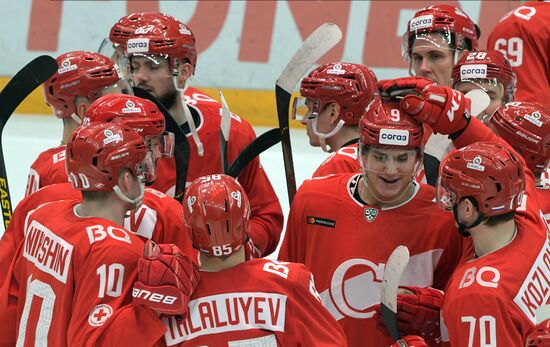 Russia Ice Hockey Spartak - Severstal