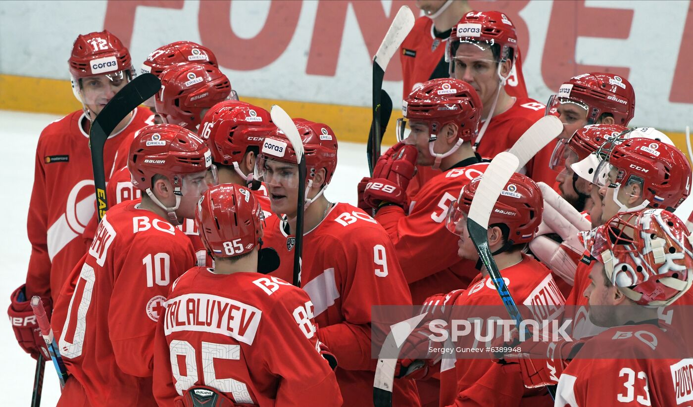 Russia Ice Hockey Spartak - Severstal