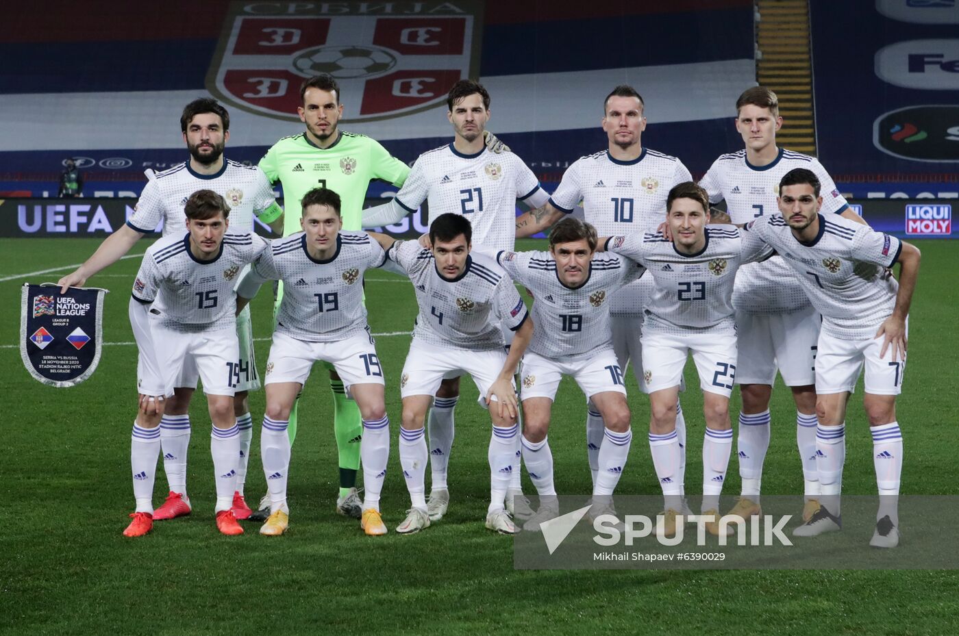 Serbia Soccer Nations League Serbia - Russia