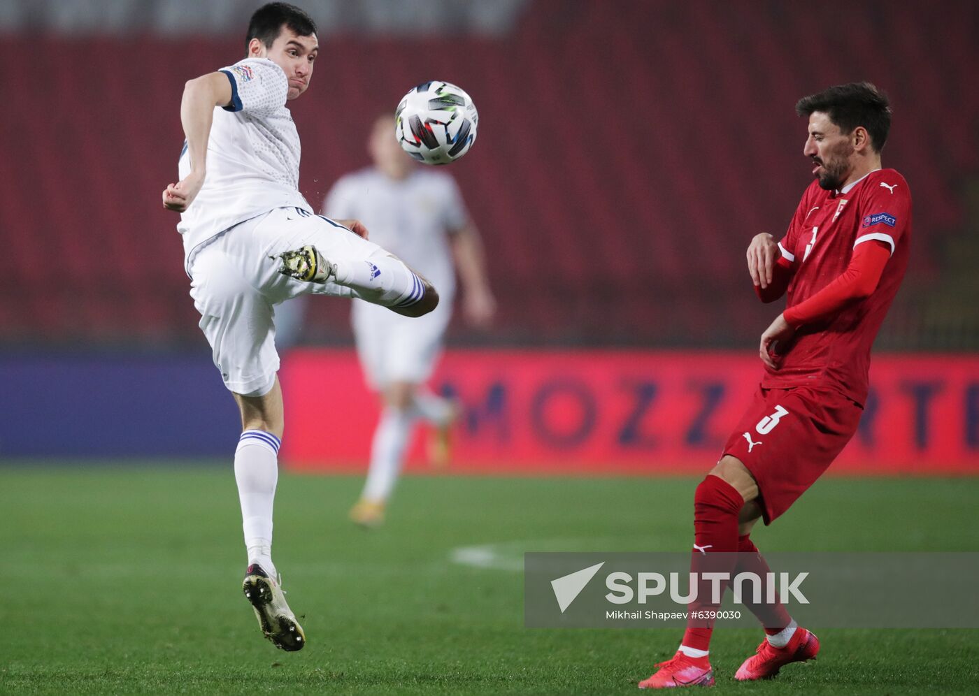 Serbia Soccer Nations League Serbia - Russia