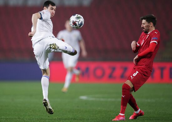 Serbia Soccer Nations League Serbia - Russia