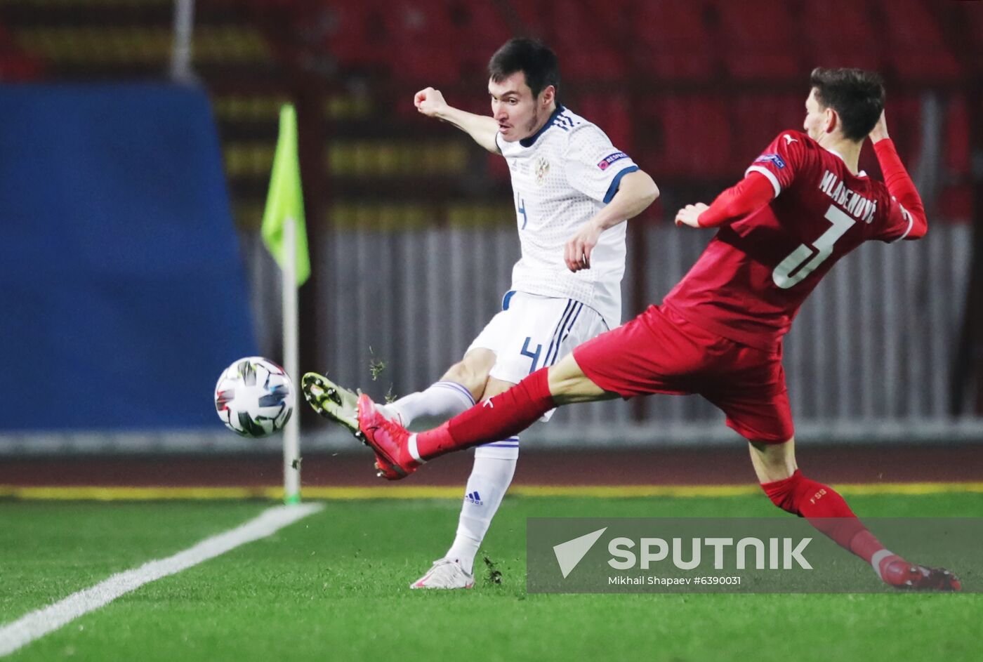 Serbia Soccer Nations League Serbia - Russia