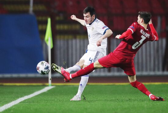 Serbia Soccer Nations League Serbia - Russia
