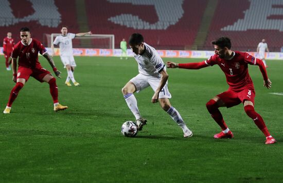 Serbia Soccer Nations League Serbia - Russia