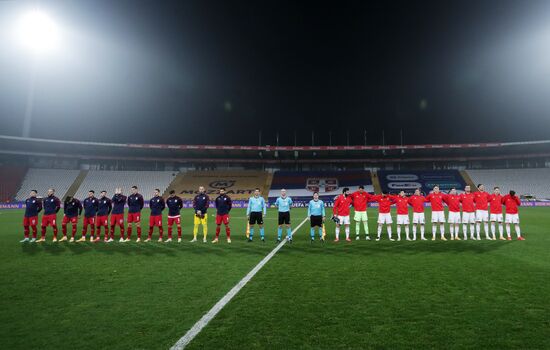 Serbia Soccer Nations League Serbia - Russia