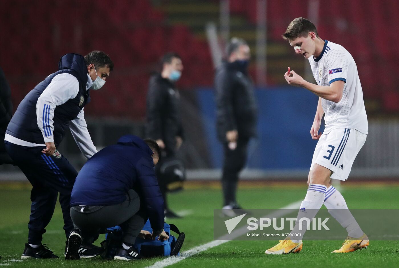 Serbia Soccer Nations League Serbia - Russia