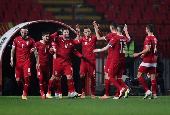 Serbia Soccer Nations League Serbia - Russia