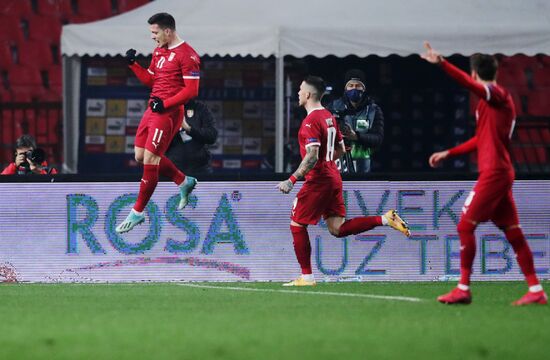 Serbia Soccer Nations League Serbia - Russia