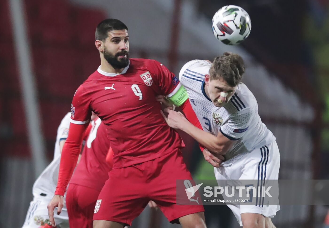 Serbia Soccer Nations League Serbia - Russia