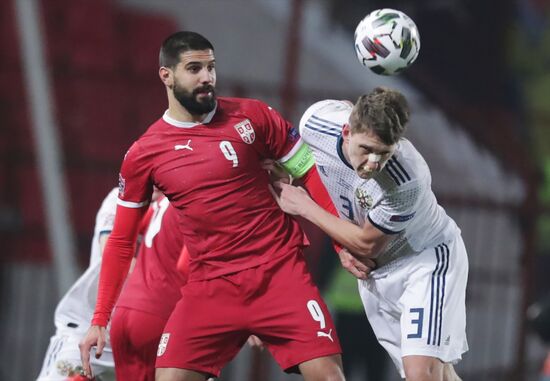 Serbia Soccer Nations League Serbia - Russia