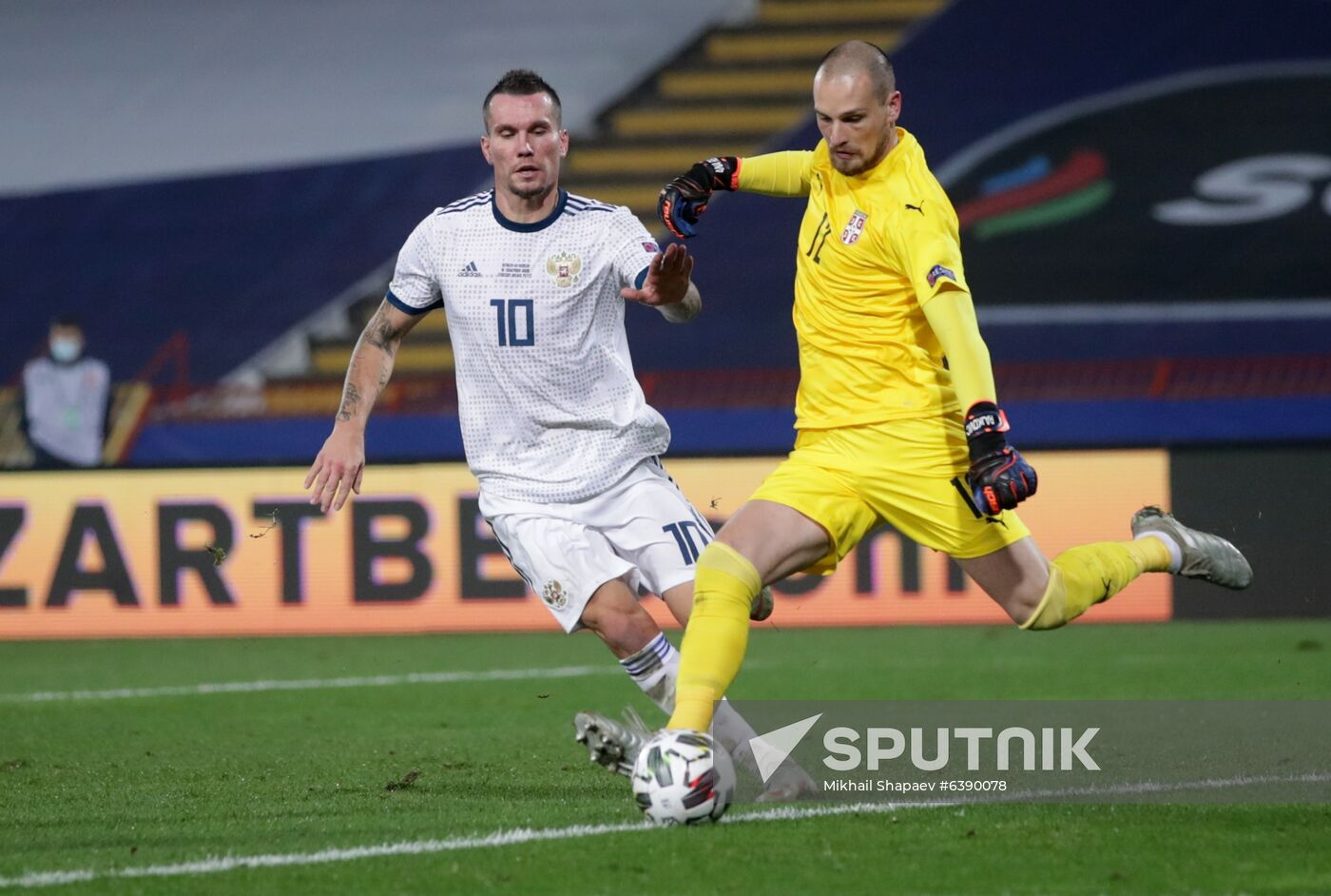 Serbia Soccer Nations League Serbia - Russia