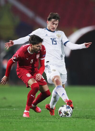 Serbia Soccer Nations League Serbia - Russia
