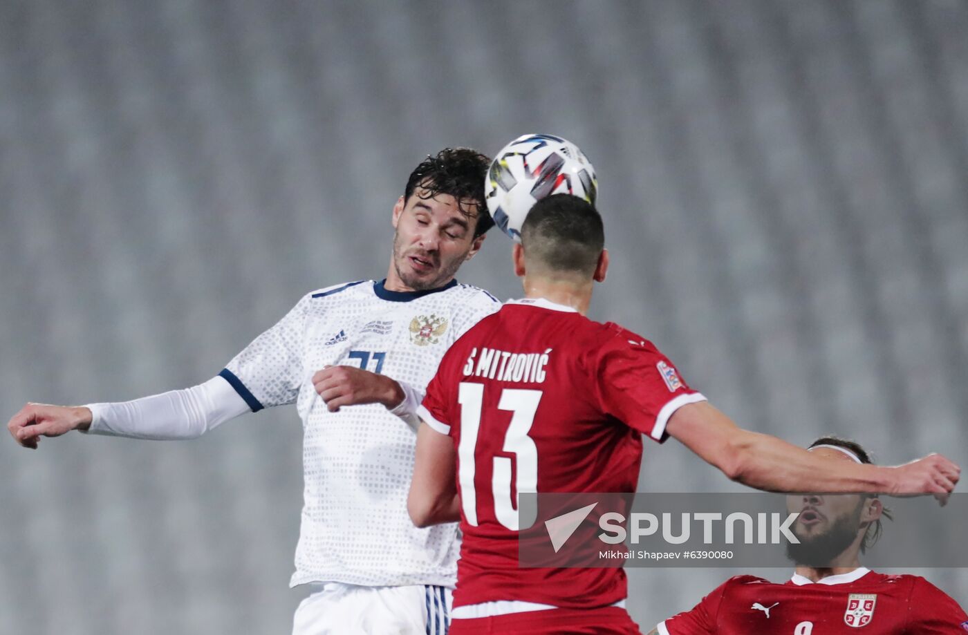 Serbia Soccer Nations League Serbia - Russia