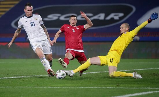 Serbia Soccer Nations League Serbia - Russia