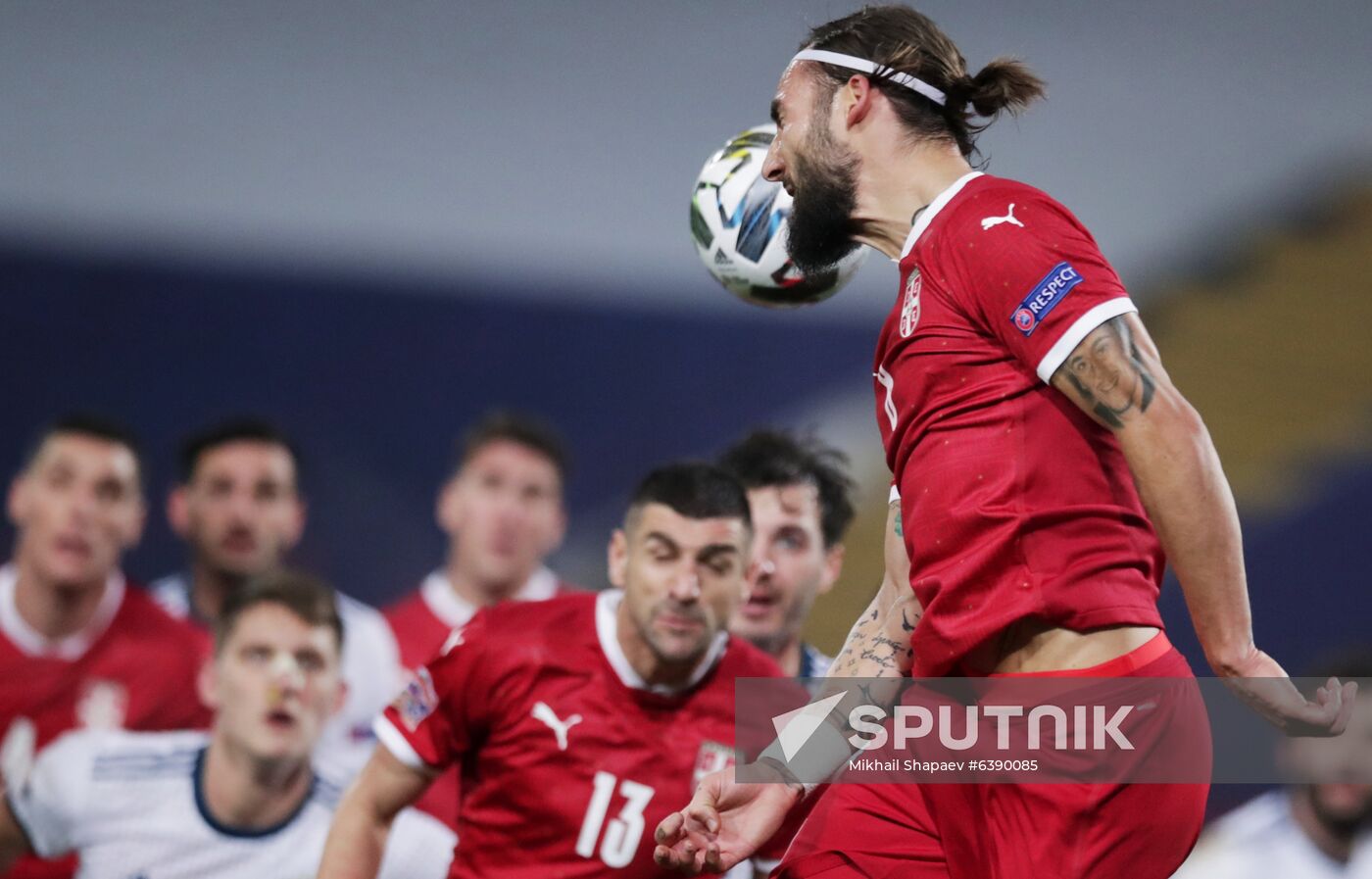 Serbia Soccer Nations League Serbia - Russia