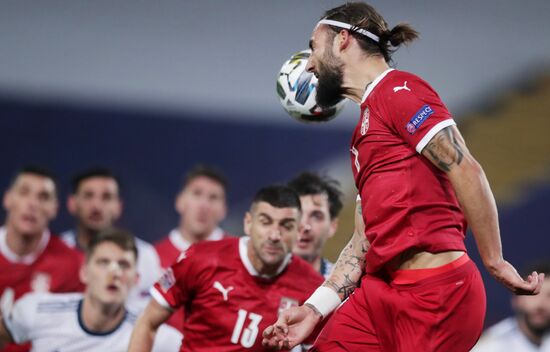 Serbia Soccer Nations League Serbia - Russia
