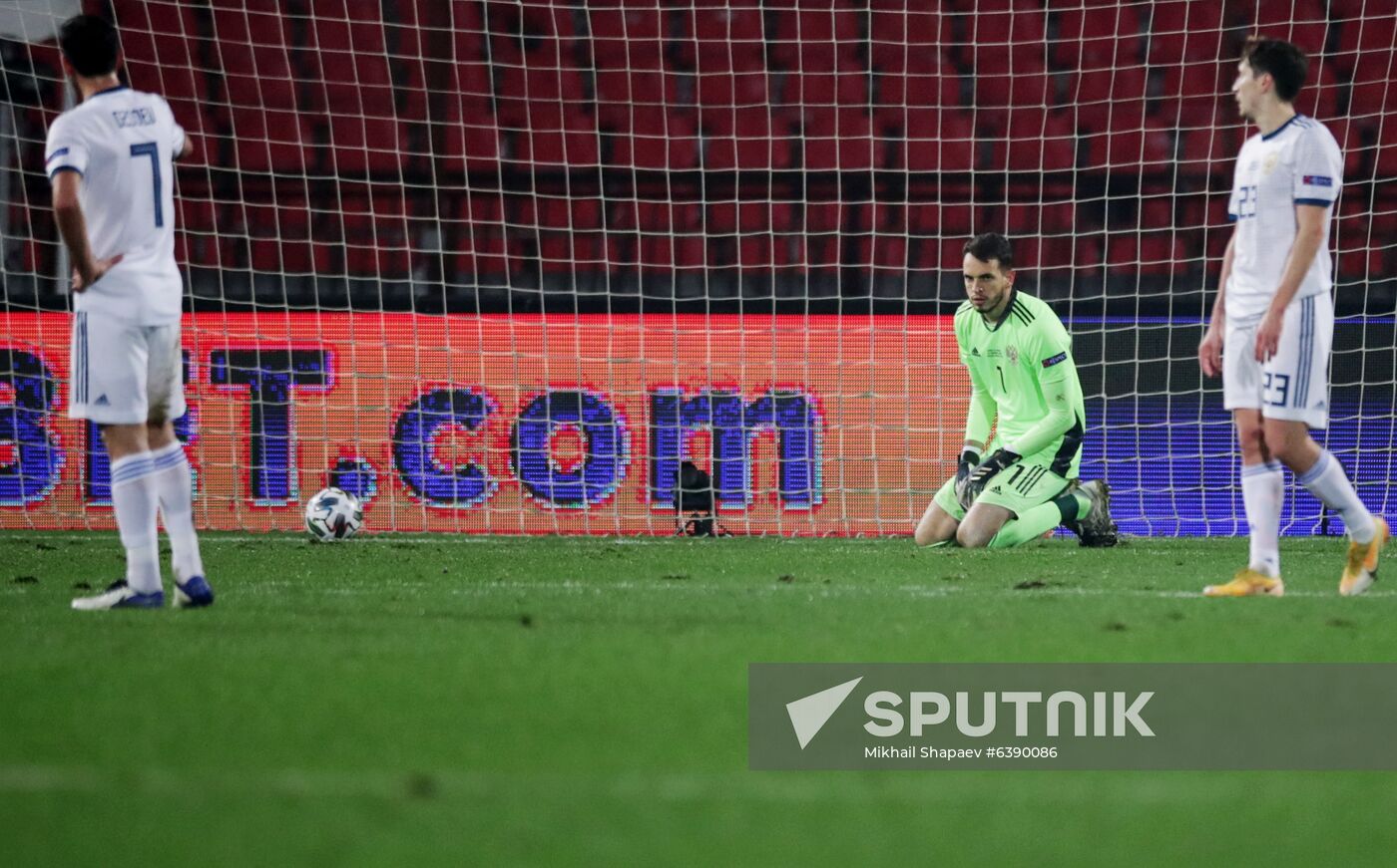 Serbia Soccer Nations League Serbia - Russia