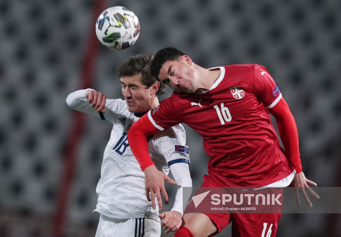 Serbia Soccer Nations League Serbia - Russia